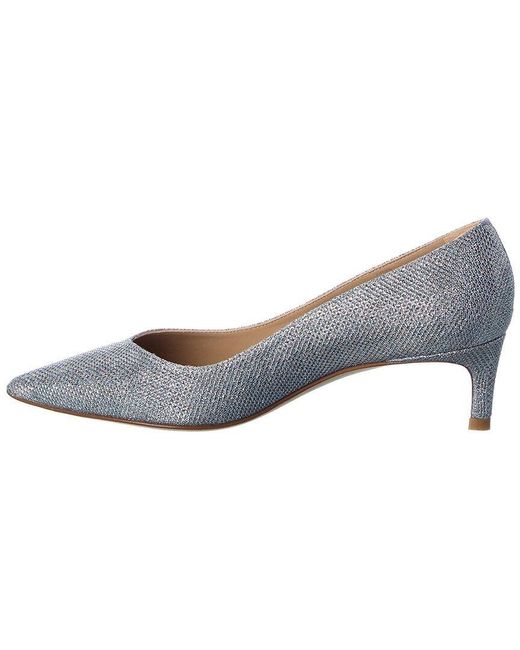 Stuart Weitzman Leather Anny 50 Pump in 