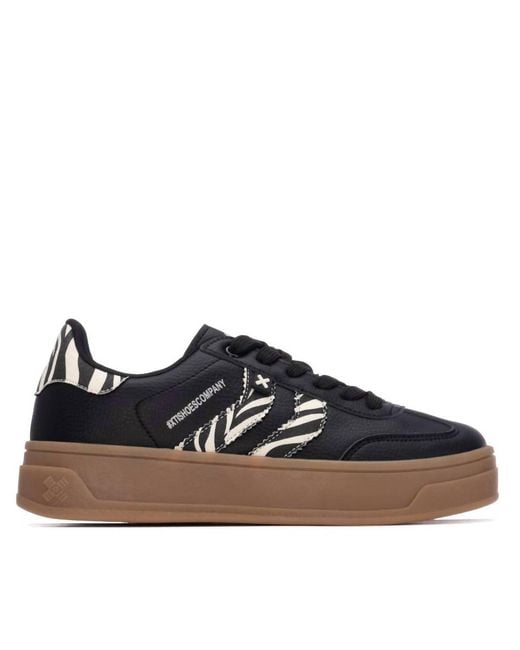 Xti Blue 144585 Round Toe Sneakers