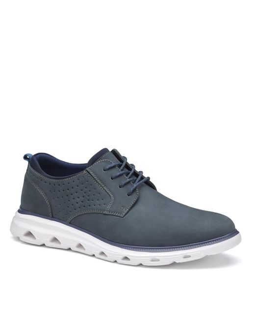 Johnston & Murphy Blue Jenkins Plain Toe Casual Shoe for men