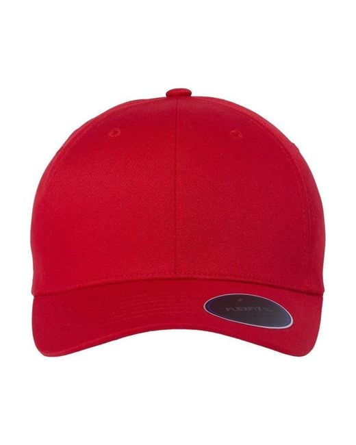 Flexfit Red Nu Cap for men