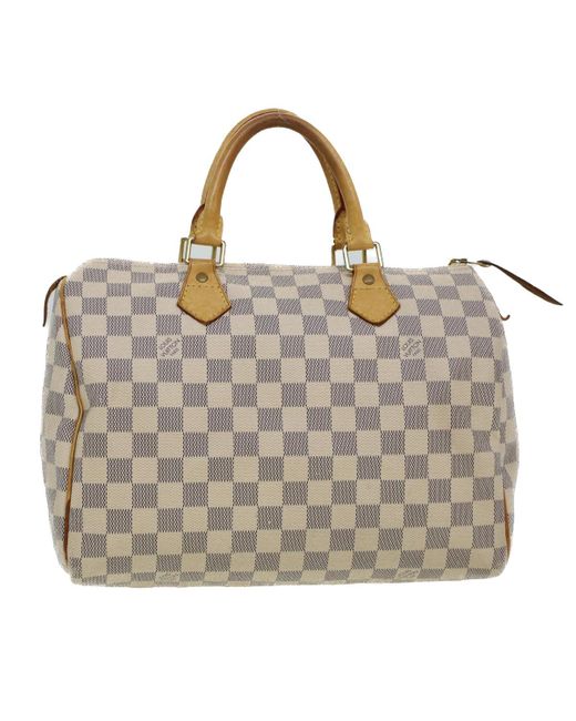 Louis Vuitton Metallic Speedy 25 Canvas Handbag (pre-owned)