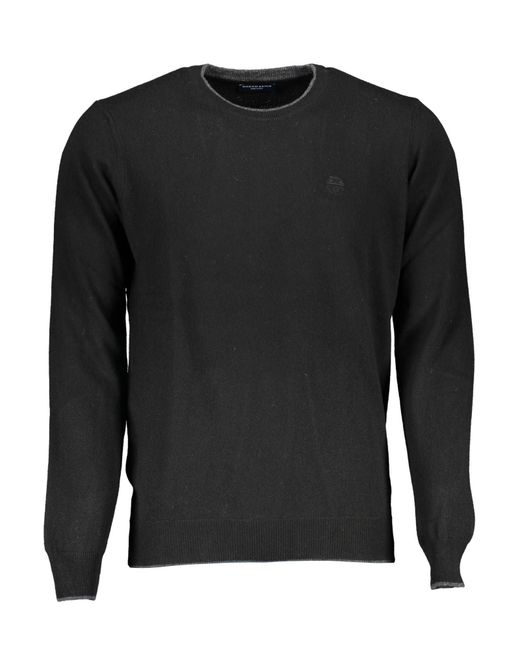 North Sails Black Eco-conscious Cozy Knit Sweater for men