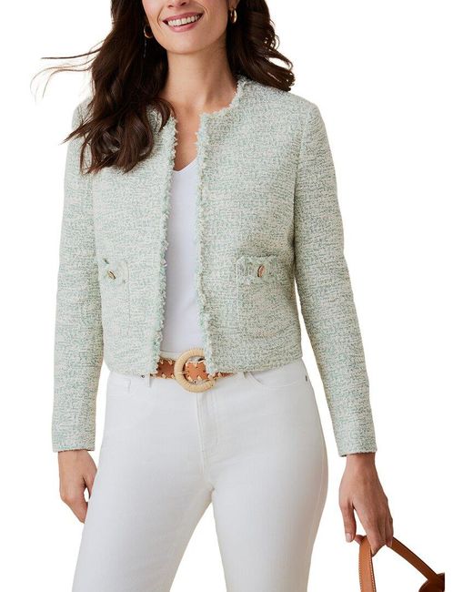 J.McLaughlin Gray Berry Jacket