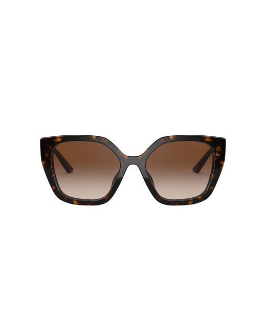 Prada Pr 24xs 2au6s1 Cat Eye Sunglasses in Black | Lyst