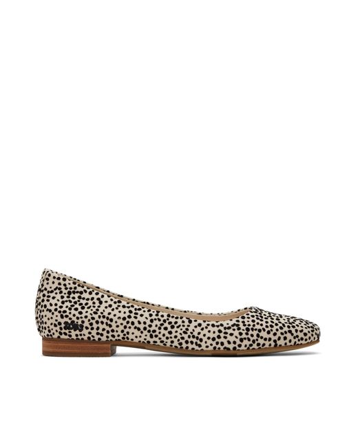 TOMS Metallic Briella Mini Cheetah Print Flat