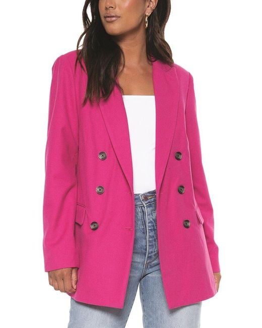 Blue Revival Pink Your Ex Boyfriend's Blazer