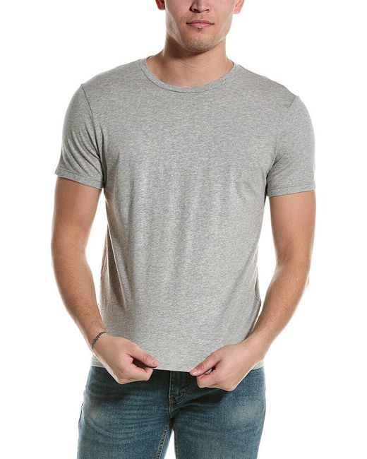 Save Khaki Gray Heather T-shirt for men
