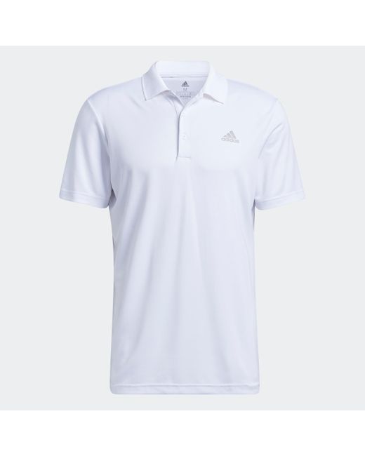 Adidas Blue Performance Primegreen Golf Polo Shirt for men