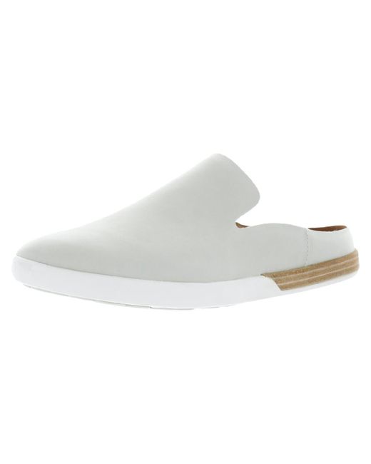 KorkEase Phoebe Leather Slip On Mules in White Lyst