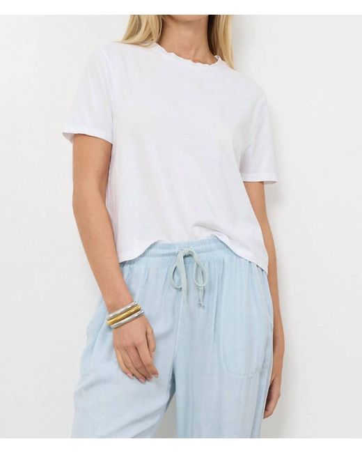 Lamade Blue Damien Boxy Tee