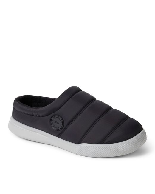 Dearfoams Synthetic Kendra Sport Lounge Nylon Clog in Black | Lyst
