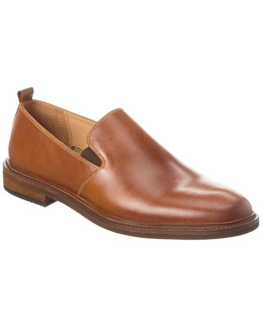 Warfield & Grand Brown Menlo Leather Loafer for men