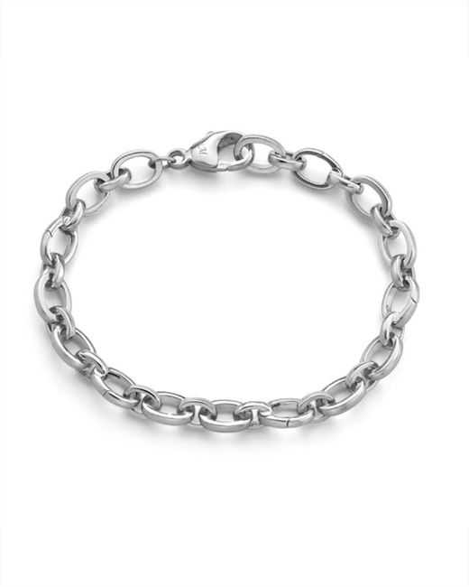 Monica Rich Kosann Metallic "audrey" Link Charm Bracelet