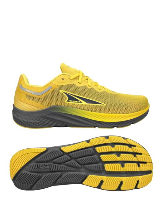 Altra Yellow Rivera 3 Running Shoes for men