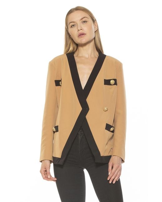 Alexia Admor Natural Emele Blazer