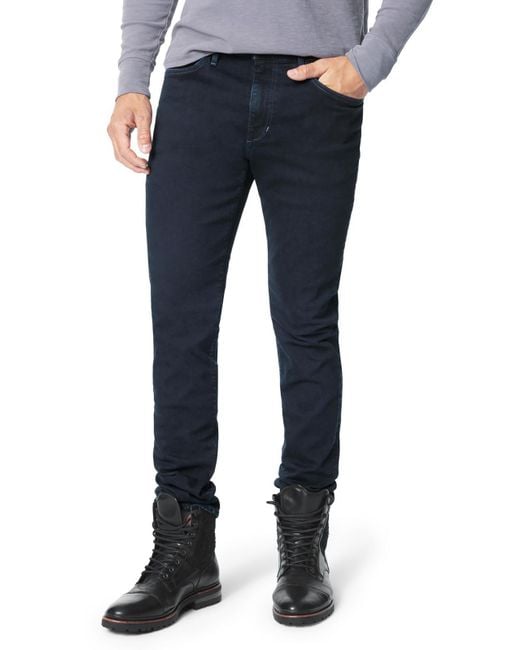 Joe's Jeans Blue Narrow Solid Straight Leg Jeans for men
