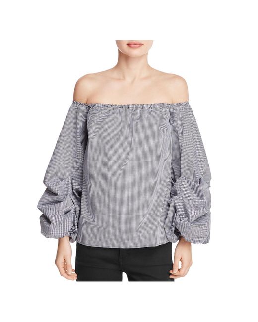 Petersyn Gray Hannah Off The Shoulder Strapless Top