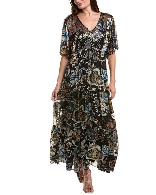 johnny was black dress Jade Black Misty Eyelet Midi Dress main image 0