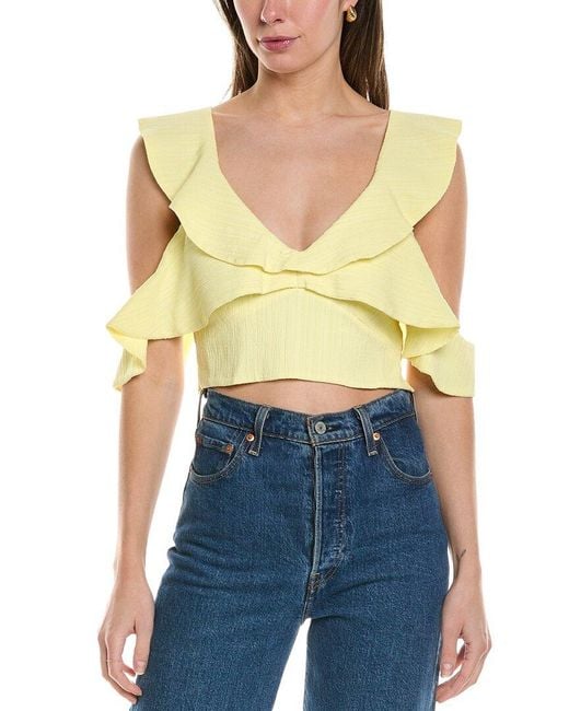 Maje Blue Top