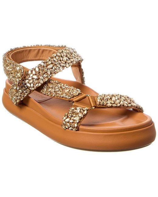 Ulla Johnson Brown Leather Sandal