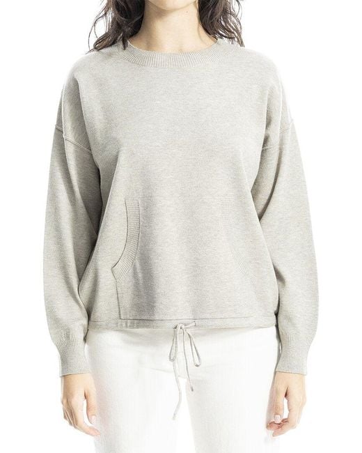 Max Studio Gray Sweater Sweatshirt