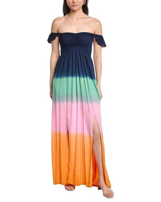 hollie maxi dress Hollie Maxi Dress | Hawaiian Apparel & Beachwear | Black Grey Ombre | One Size