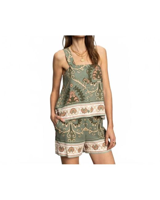 Sanctuary Black Button Back Camisole Top