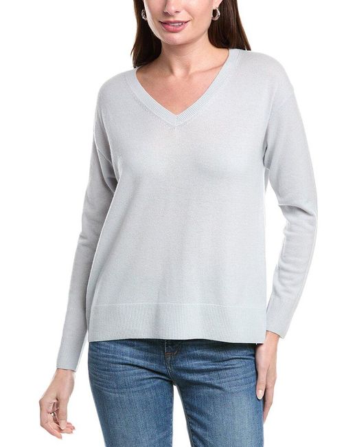 Vince Gray Wool & Cashmere-Blend Sweater
