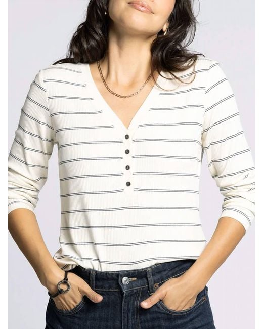 Thread & Supply White Solara Top