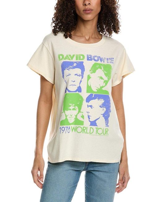 Chaser Brand Green David Bowie U.s. Tour T-shirt