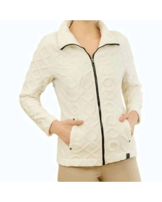 Dolcezza Natural Knit Pullover Top