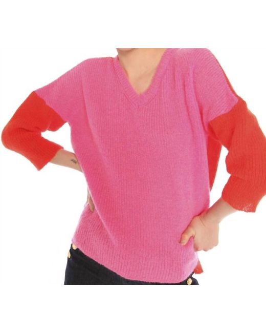 Vilagallo Pink Sophia Sweater