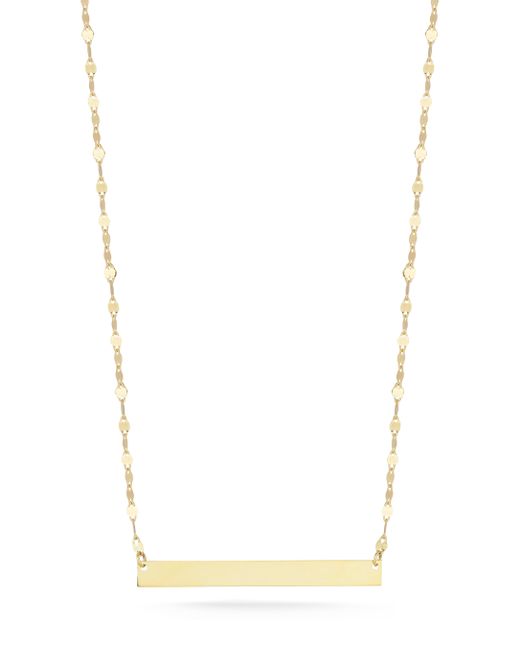 Ember Fine Jewelry 14k Italian Gold Bar 