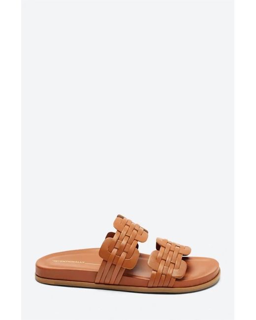 INTENTIONALLY ______ Brown Brian Sandal