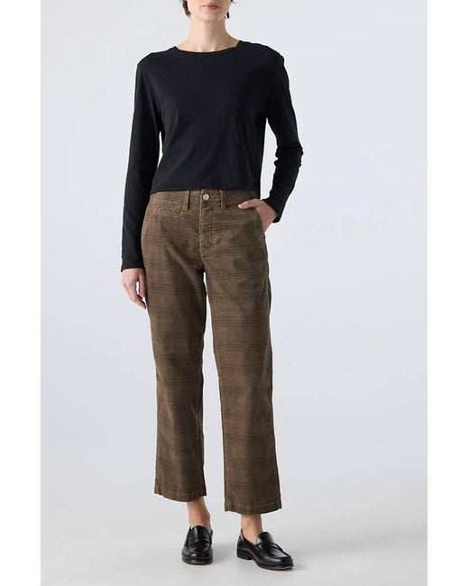 AMO Blue Lillian Printed Trouser