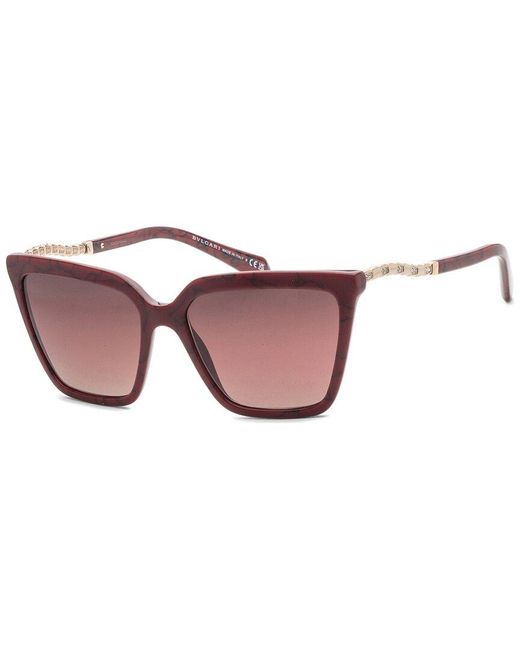 BVLGARI Pink Bv8255b 57mm Sunglasses