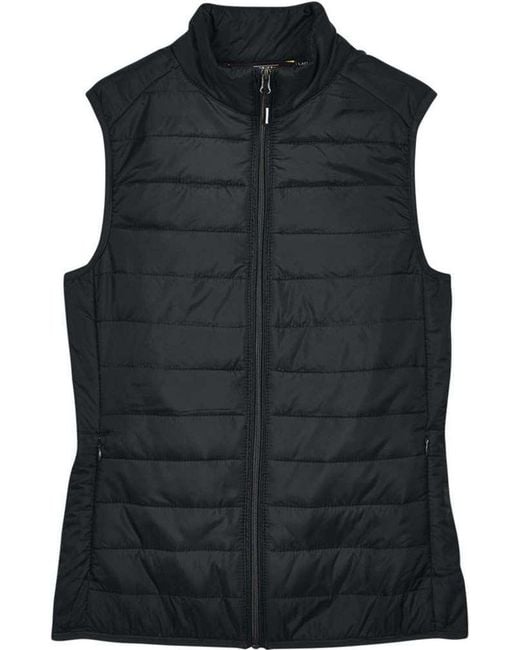 CORE365 Black Prevail Packable Puffer Vest