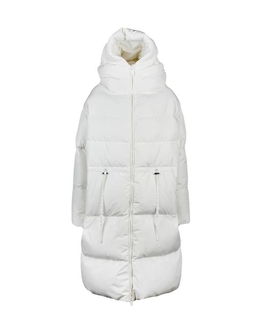 Bacon White Polyester Cloud 105 Down Jacket