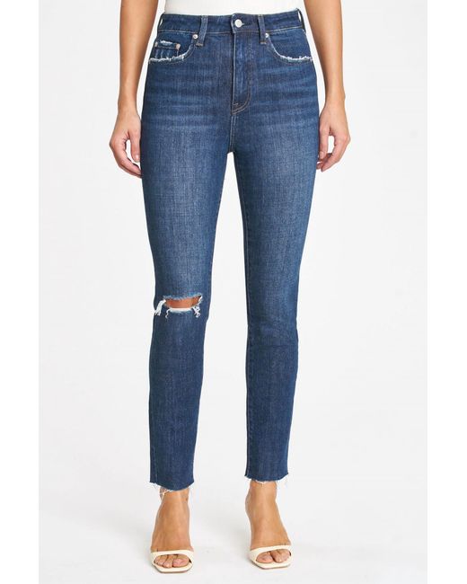 Pistola Blue Cara High Rise Skinny Jeans