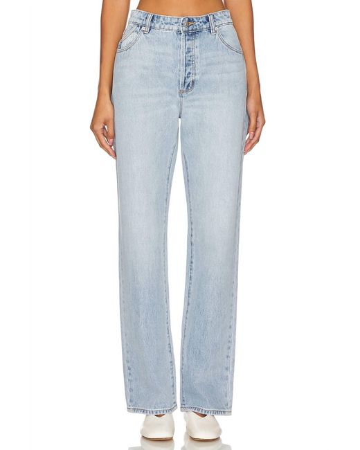 Rolla's Blue 90S Relaxed Wide-Leg Pants