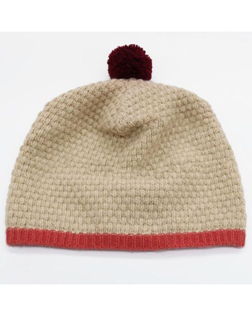 Portolano Cashmere Hat With Pom in 