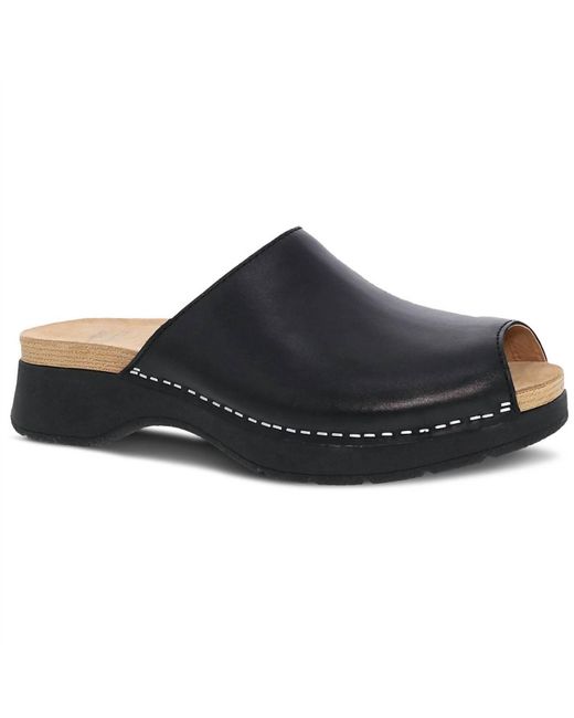 Dansko Black Ravyn Sandal