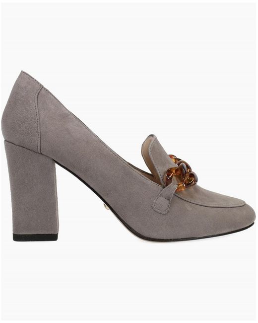 Pelle Moda Gray Esra Heels