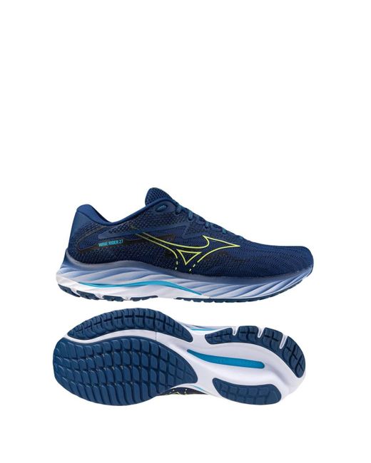 Mizuno Blue Wave Rider 27 Running Shoes - D/medium Width for men