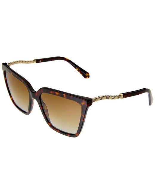 BVLGARI Brown Bv8255b 57mm Sunglasses
