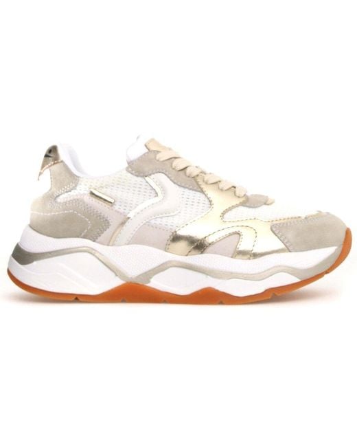 Voile Blanche White Club 119 Leather Sneaker