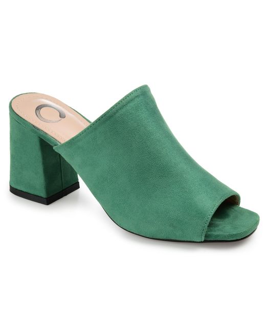 Journee Collection Green Collection Adelaide Slide