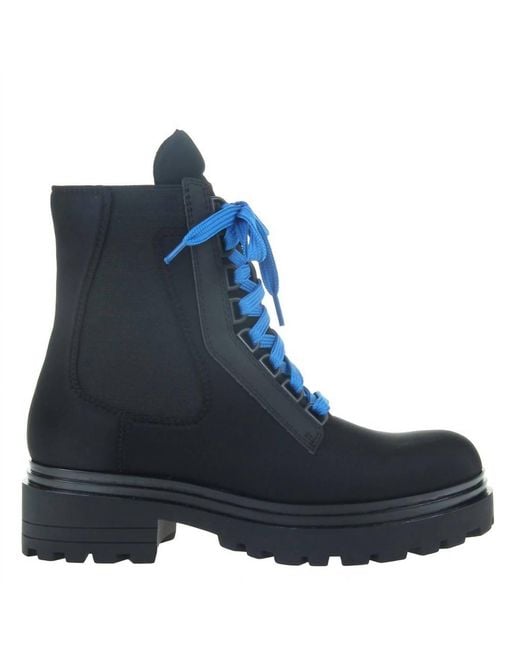 Otbt Blue Commander Combat Boots