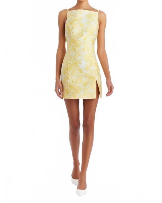 amanda uprichard gold dress Sleeveless Maxi Ashton Satin in Olive | M main image 0