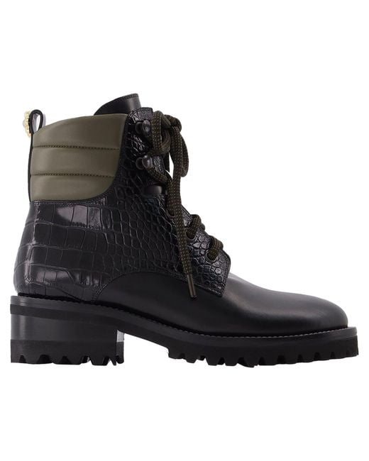 Fabrizio Viti Black Dolomite Tread Boots